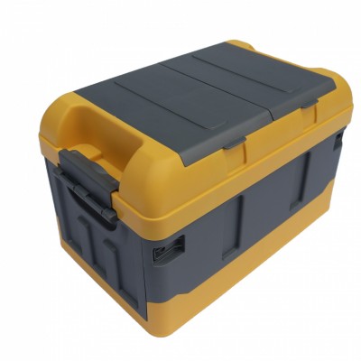 High Quality with Different Lids Heavy Duty Small Collapsible Stackable Folding Plastic Crates Plastic Boxes