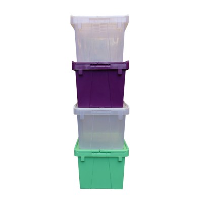 Plastic Attached Lid  Storge Container