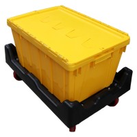 Logistics shipment plastic boxes for moving