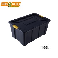 Eco-Friendly Sale Heavy Duty Storage Box Black Plastic Box