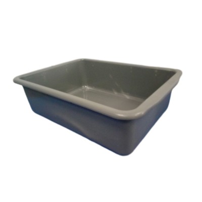 Customized Industrial Food Grade Grey Color Plastic Airport Flat Storage Security Serving Tray